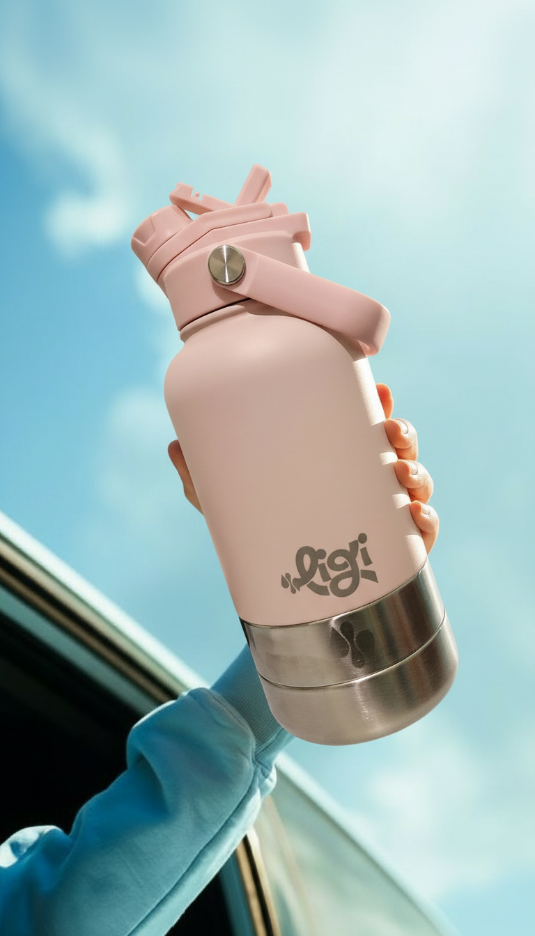 Coral Shell Portable Waterbottle